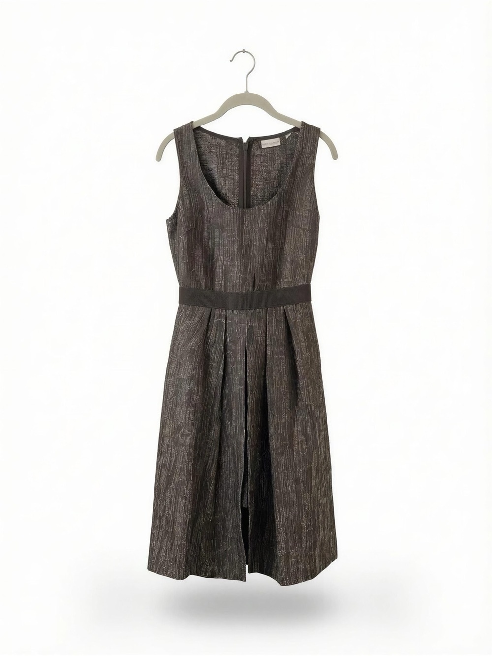 Women's Sleeveless A-Line Dress in Charcoal NWT Size XS